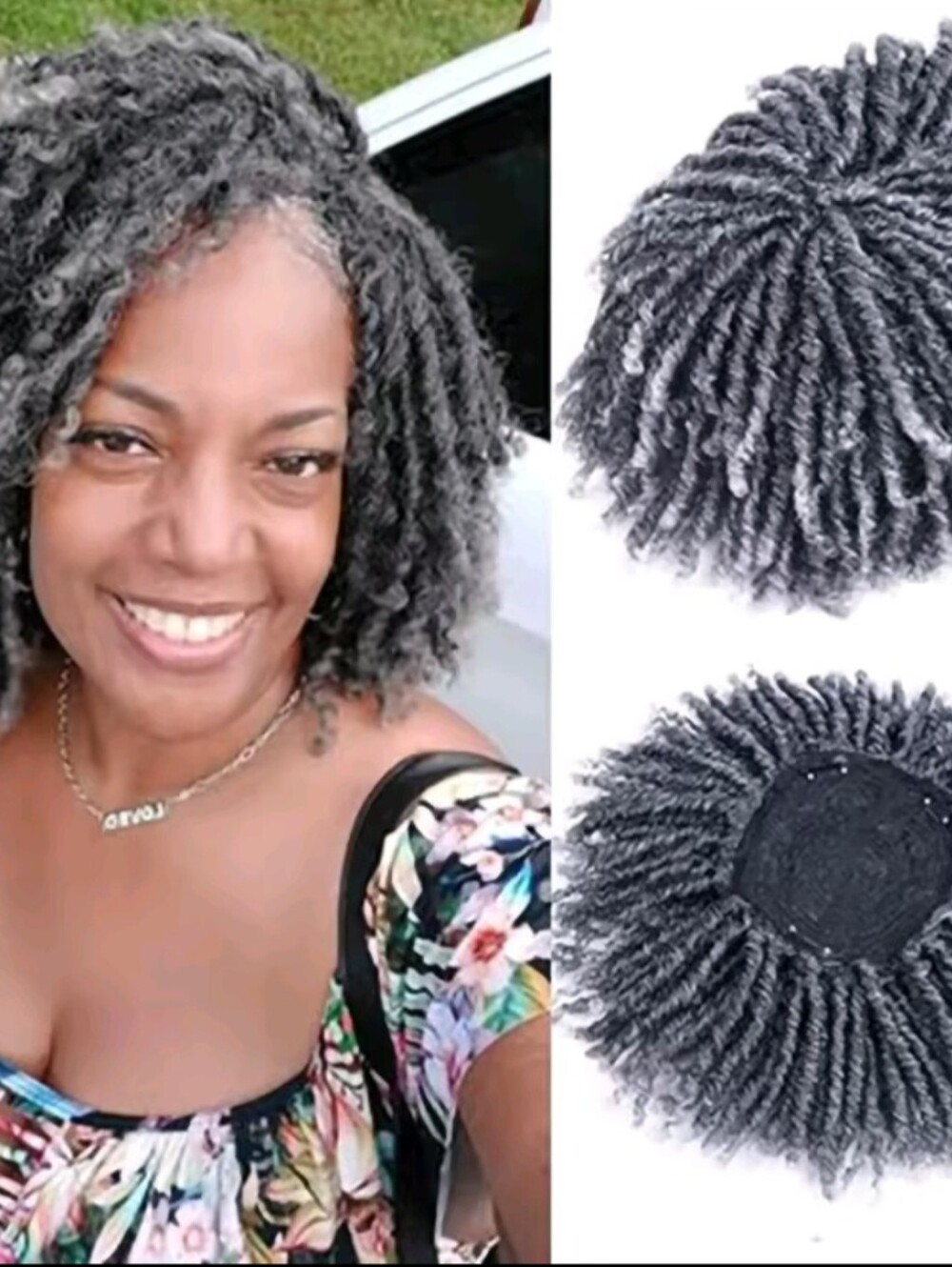 Men/Women braids Head Cover Synthetic Wig